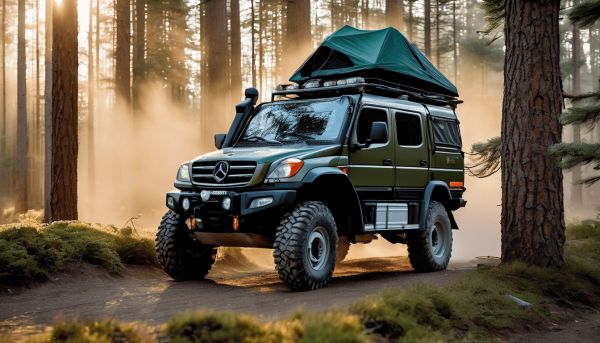 Unimog camping car : aventure tout terrain au fil des routes